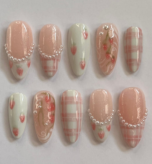 Strawberry Milk Set
