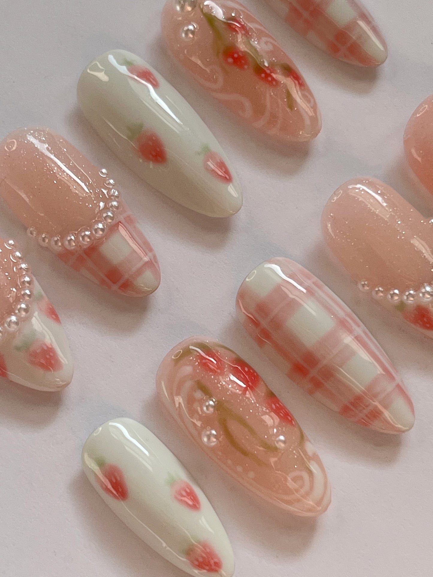 Strawberry Milk Set