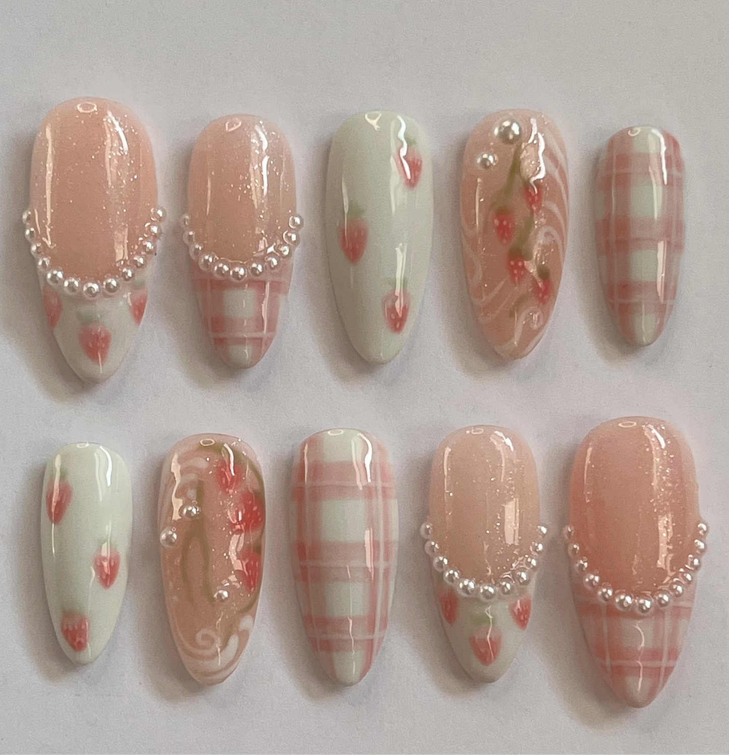 Strawberry Milk Set